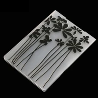flower plastic embossing folder template for diy scrapbooking crafts making photo album card handmade decor supplies