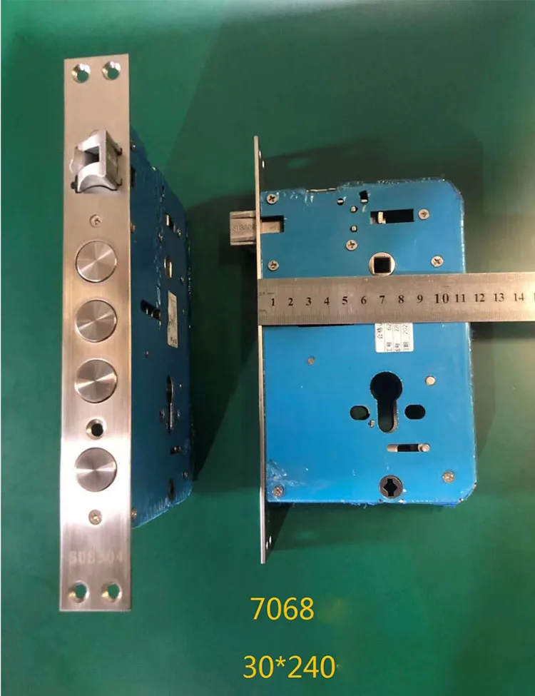 

Корпус умного замка 7068 7568 со считывателем отпечатков пальцев