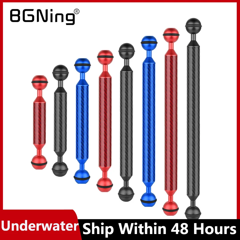 

Сверхлегкая подводная камера из углеродного волокна с двойной шаровой головкой для дайвинга и фотосъемки с Плавучим рычагом 5/6/7/8/9/10/11/12 дюй...