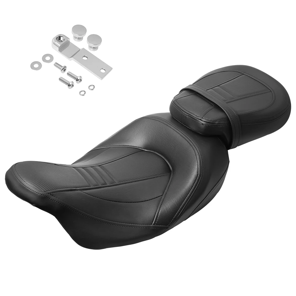 

Кожаное нижнее сиденье для водителя мотоцикла Harley Touring CVO Street Glide Road King Electra Glide, 2 шт.