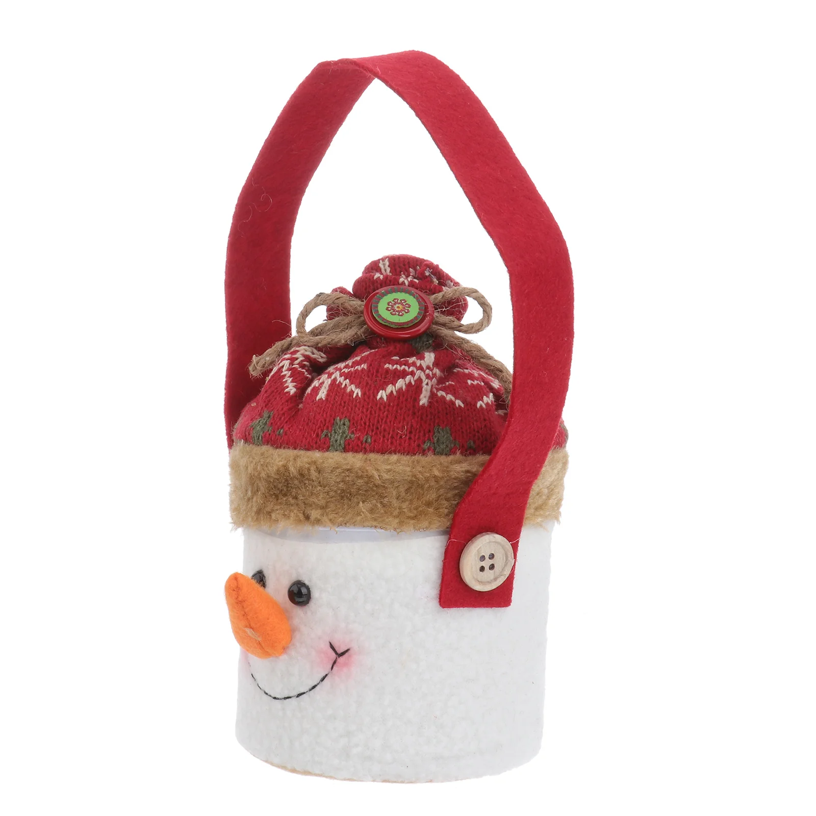 

1pc Candy Jar Durable Paper Box Christmas Candy Jar Gift for Party