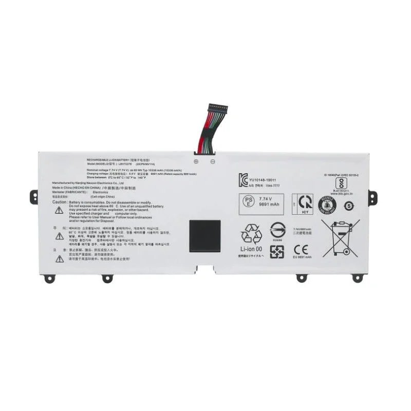 Новый аккумулятор для ноутбука LBV7227E LG Gram 15/16/17 2020/2021 15Z90N 17Z90N 16Z90PC 16Z90PG 16ZD90P 16Z90P 17Z90P