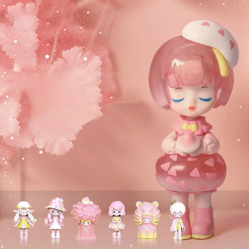 

Goods in Stock Genuine Liila Toys Le Bao Studio Summer Love Limited Cherry Blossom Collection Q Version Model Art Collection