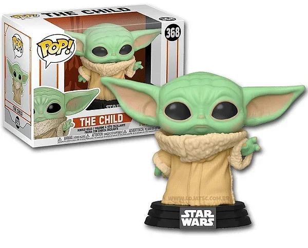 Фото FUNKO Pop STAR WARS THE CHILD Бэби Йода # 368 378 #   Коллекция виниловых фигурок-игрушек для детей, подарок на день рождения №5