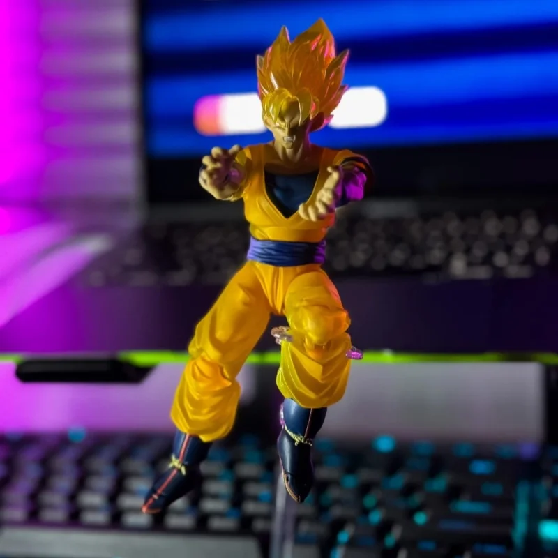 Bandai Dragon Ball Z Tamashii Nations Store S.H.Figuarts Super Saiyan Son Goku Модель солдата Игрушка в подарок