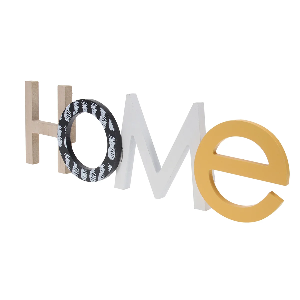 

1PCS English Letter Wall Decor Hanging HOME Nordic Distressed Tabletop Sitter Word Decor Word Sign Decor