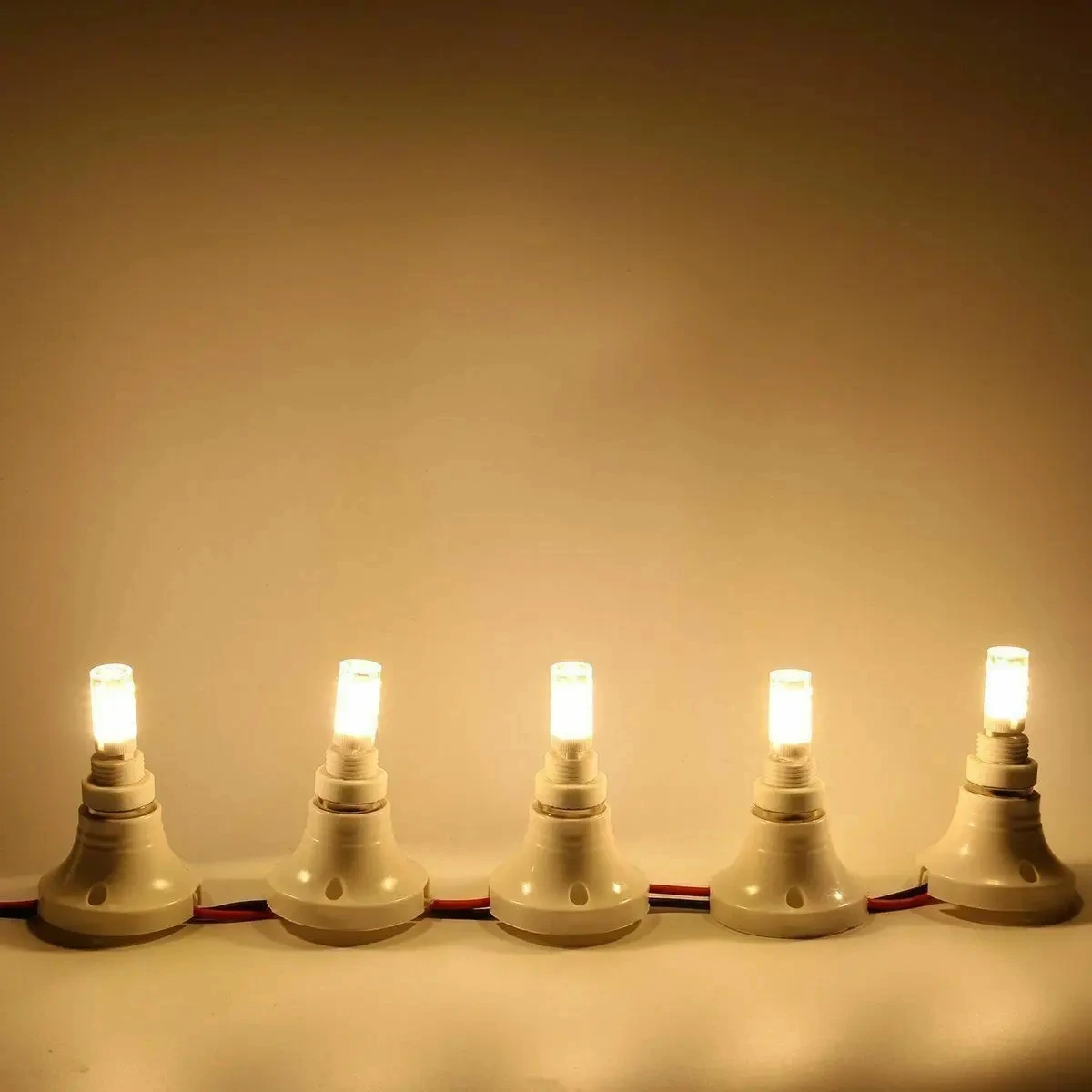 10 / 20 светодиодных лампочек 7W 9W 12W 15W 18W AC220V G9 Smd2835 Тепло холодно - белый 360 °