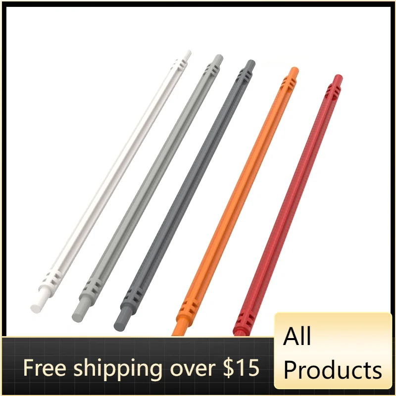 Высокотехнологичные сборные детали 32235 1x19, 10 шт., мягкий поперечный вал, набор строительных блоков, сменные детали, игрушки для детей, подарки