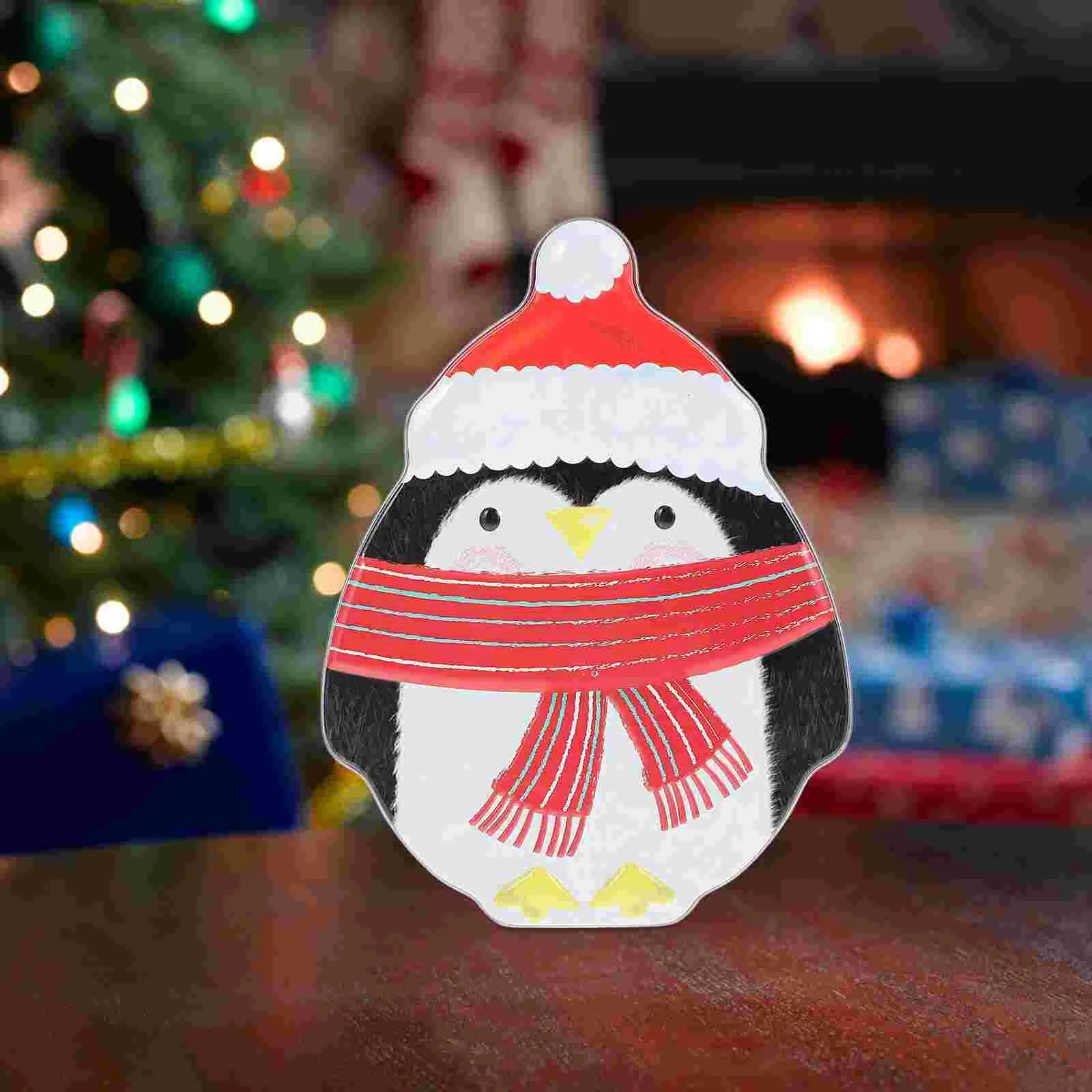 

Gift Box Tins Boxes Candy Christmas Holiday Metalchritsmas Tin Decorative Wrapping Holders Goodies Treats Holderornaments Jar