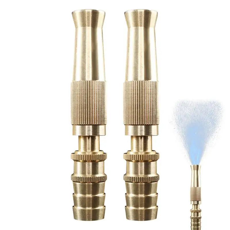 

Garden Hose Pipe Water Hose Nozzles Irrigation System Solid Brass Twist Hose Nozzle 200 PSI Garden Hose Nozzles For Dog Bathing