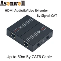 hdmi extender hdmi transmitter receiver over single cat5e67 rj45 60m 1080p 3d edid setting