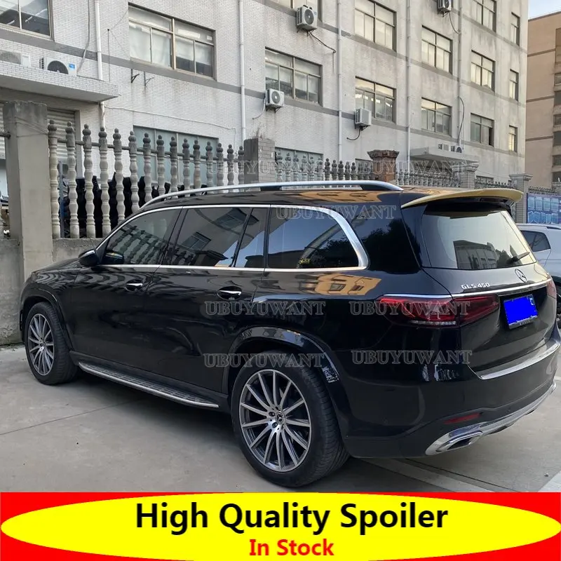 

Спойлер для Mercedes X167 GLS-class GLS400 400d 450 480 580 600 2019-2021 2022, высококачественный спойлер из АБС-пластика, внешние аксессуары