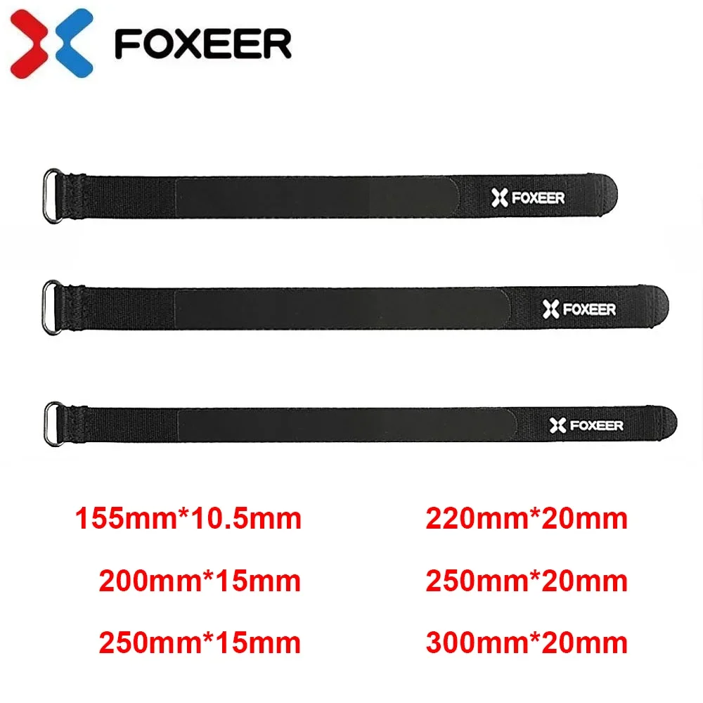 3 шт. Foxeer толщиной силиконовый прочный ремень для аккумулятора противоскользящий