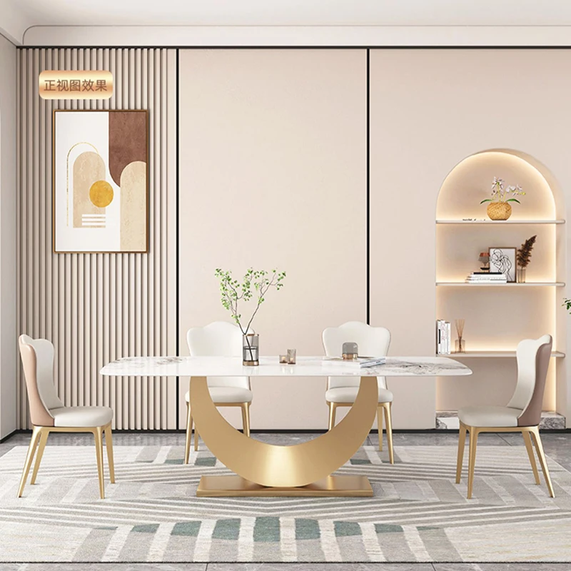 Ресторанные столы обеденный роскошный современный кухонный стол мебель острова