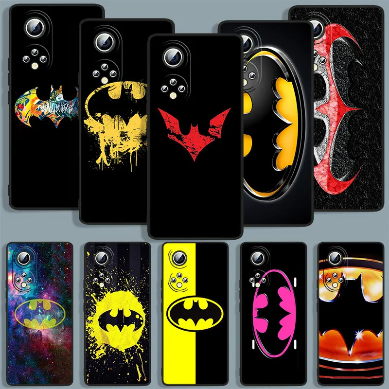 

Cool Batman Logo Phone Case For Huawei Honor 7A 7C 7S 8 8A 8C 8X 9 9A 9C 9X 9S Pro Prime MAX Lite Black Cover Soft Capa