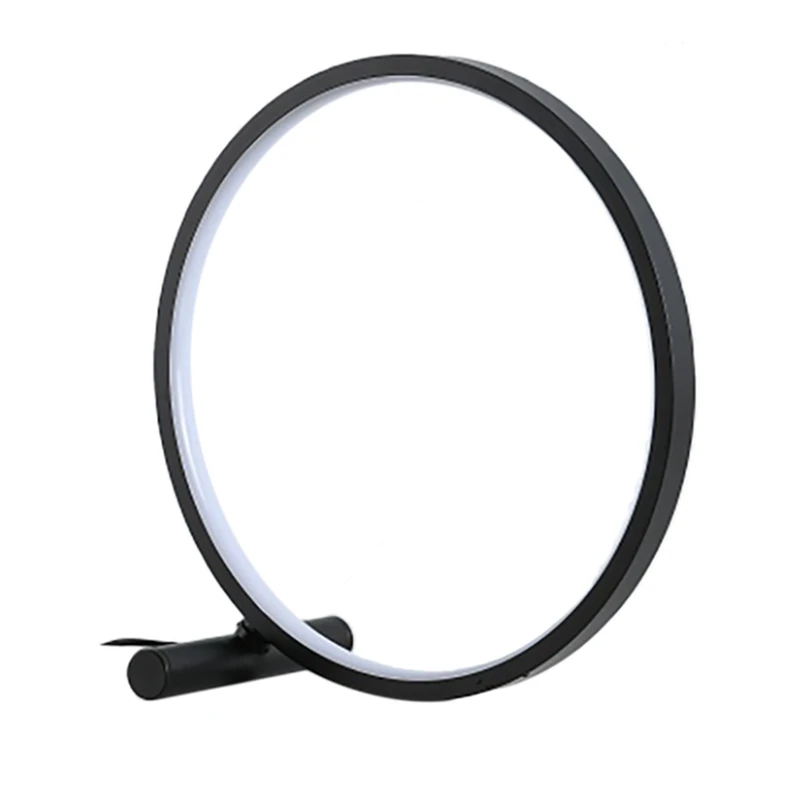 

RGB APP Music Atmosphere Light Remote Control Dimming Led Night Light Bedside Ring Lamp EU Plug