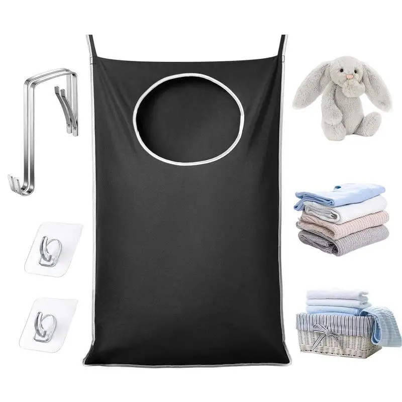 

Clothes Hampers For Laundry Space Saving Door Hamper Bag With Hooks Multifunctional Travel Accessories For Gym Business Trip