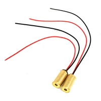 2pcs 650nm 5mw nonfocusable head red dot laser diode module for positioning locating