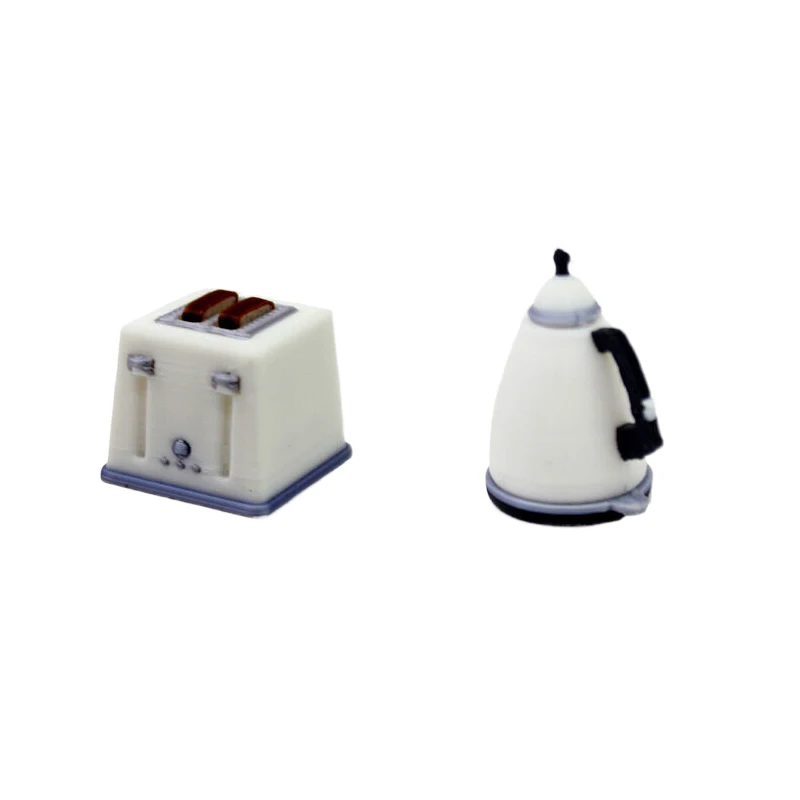 1:12 кукольный домик тостер чайник имитация модели миниатюрная кухонная мебель