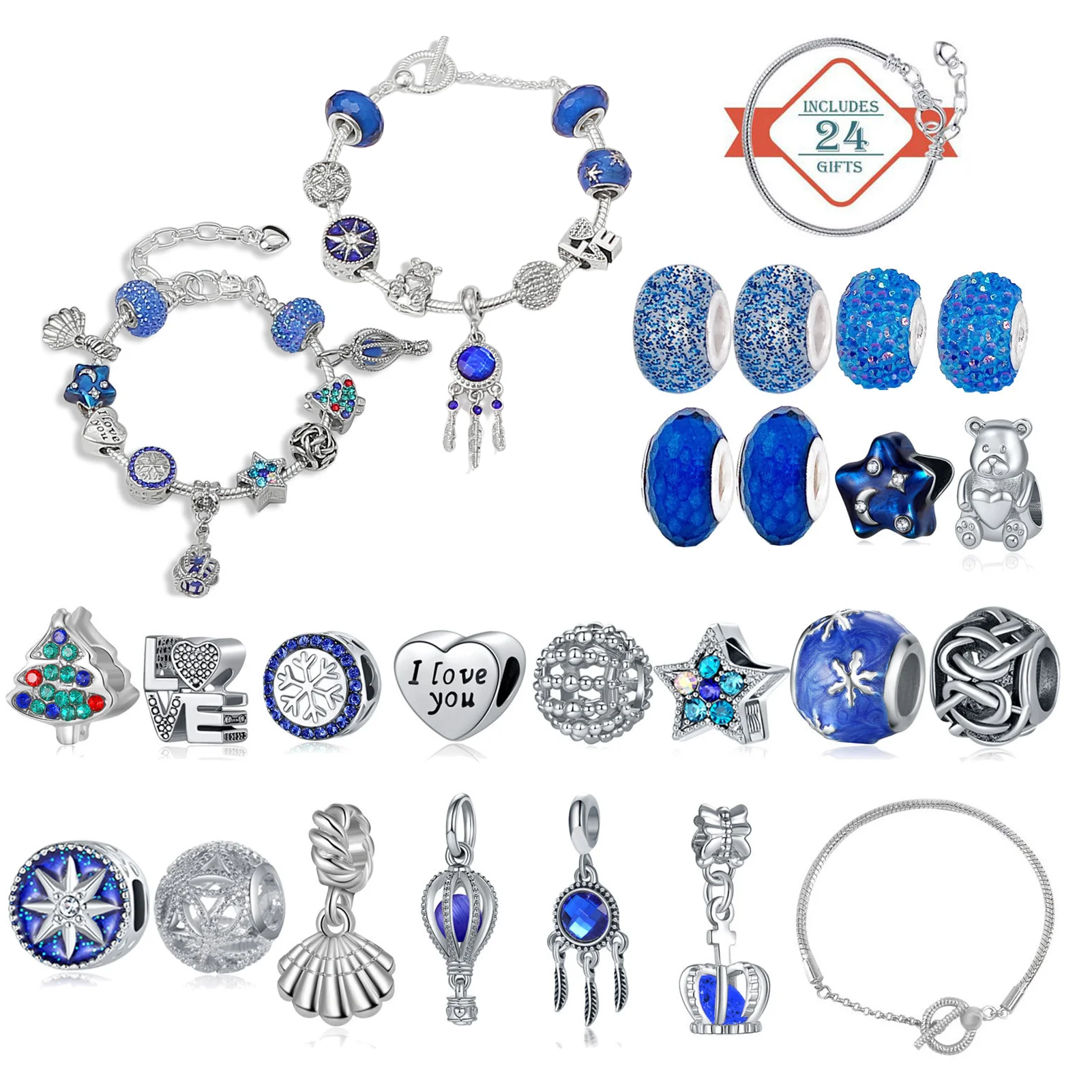 

Браслет для девочек с календарём и календарем