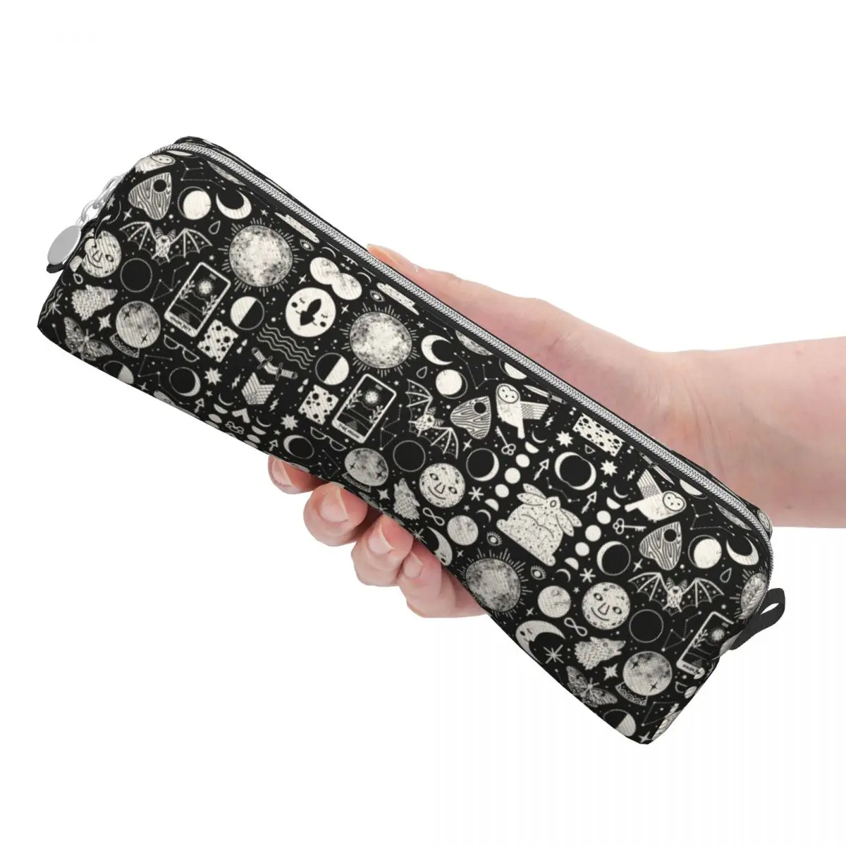 

Stars Lunar Pattern Pencil Case Celestial Space Kids Kawaii Pencil Box Graphic School Pencil Cases Supplies Birthday Present