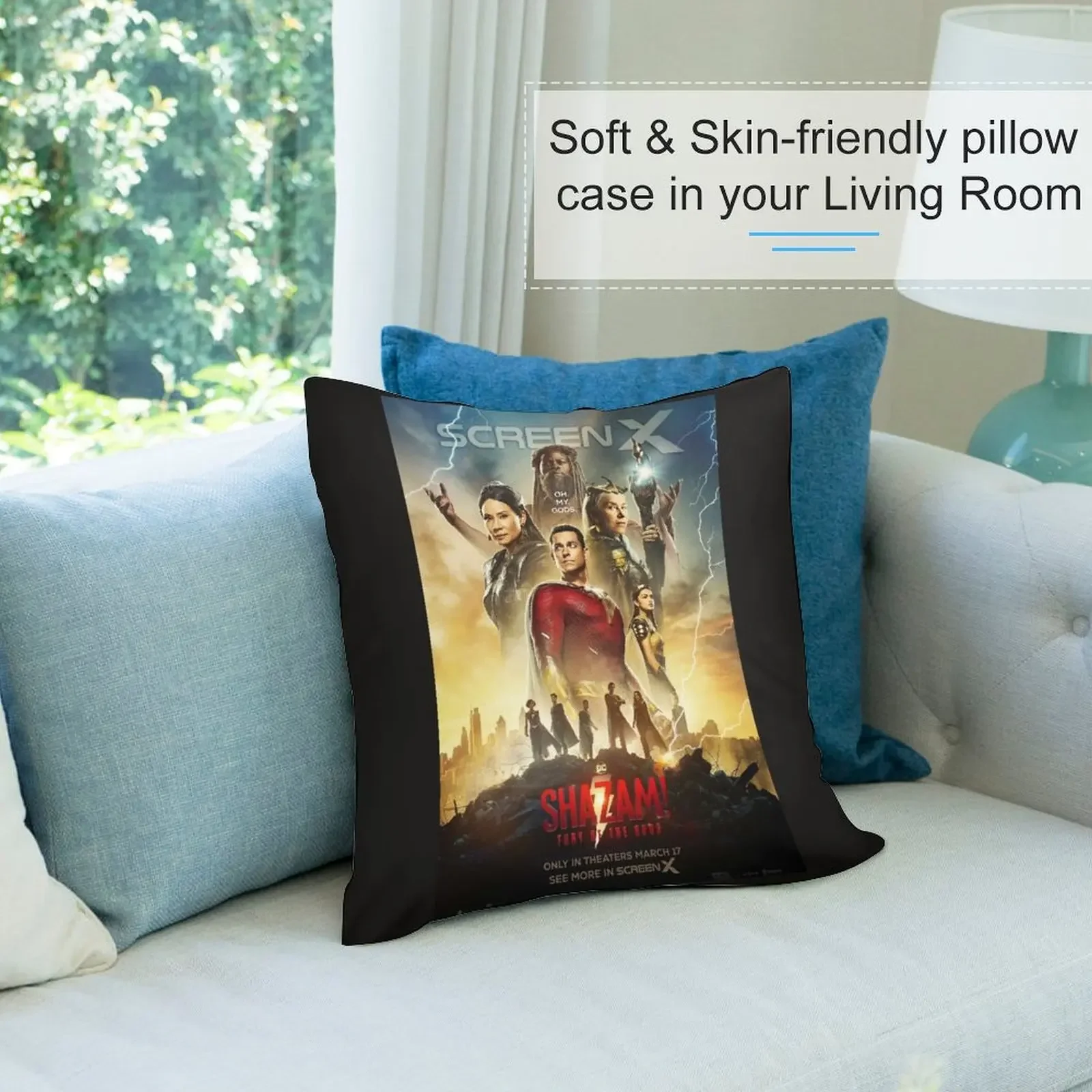 Билли Бэтсон - Шаадмо Фильм Шонар (2023) постер Декоративная подушка Наволочки
