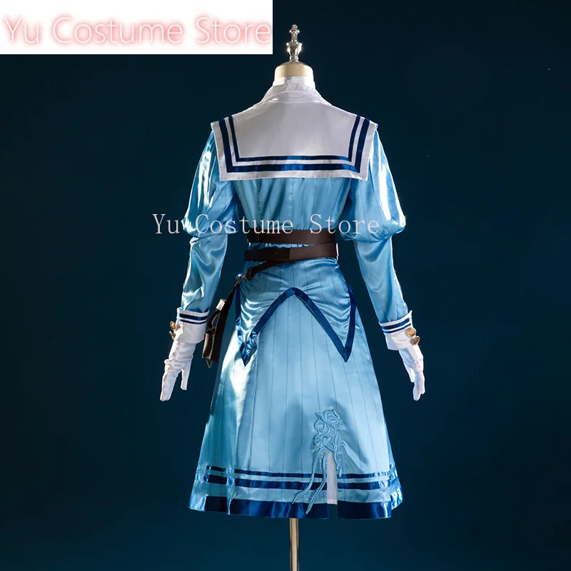Yu Костюм Identity V Лидия Джонс Доктор Платье Косплей Cos Game Аниме Вечеринка Униформа