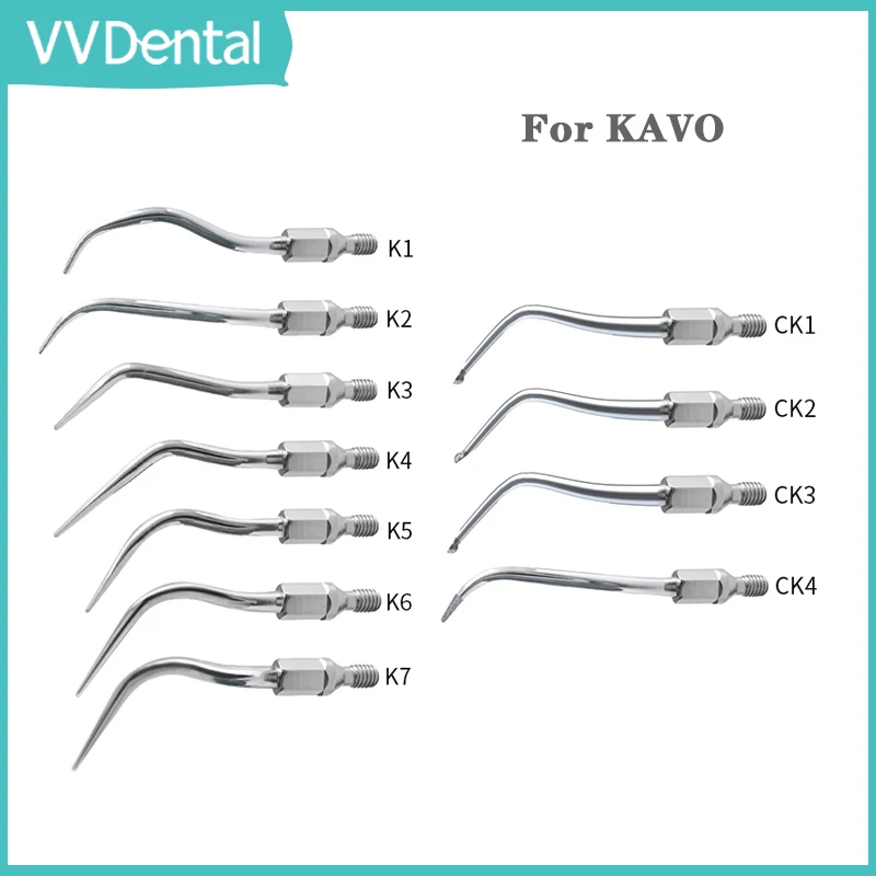 Насадки для стоматологического скалера VVDental совместимые со скалером KAVO SONICFLEX