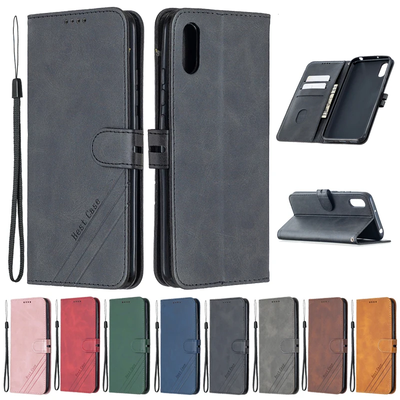 

For Xiaomi Redmi 9A Case Leather Flip Case on sFor Coque Xiomi Redmi 9A 9 A Phone Case Redmi 9C 9T 9AT 8 7A Fundas Wallet Cover