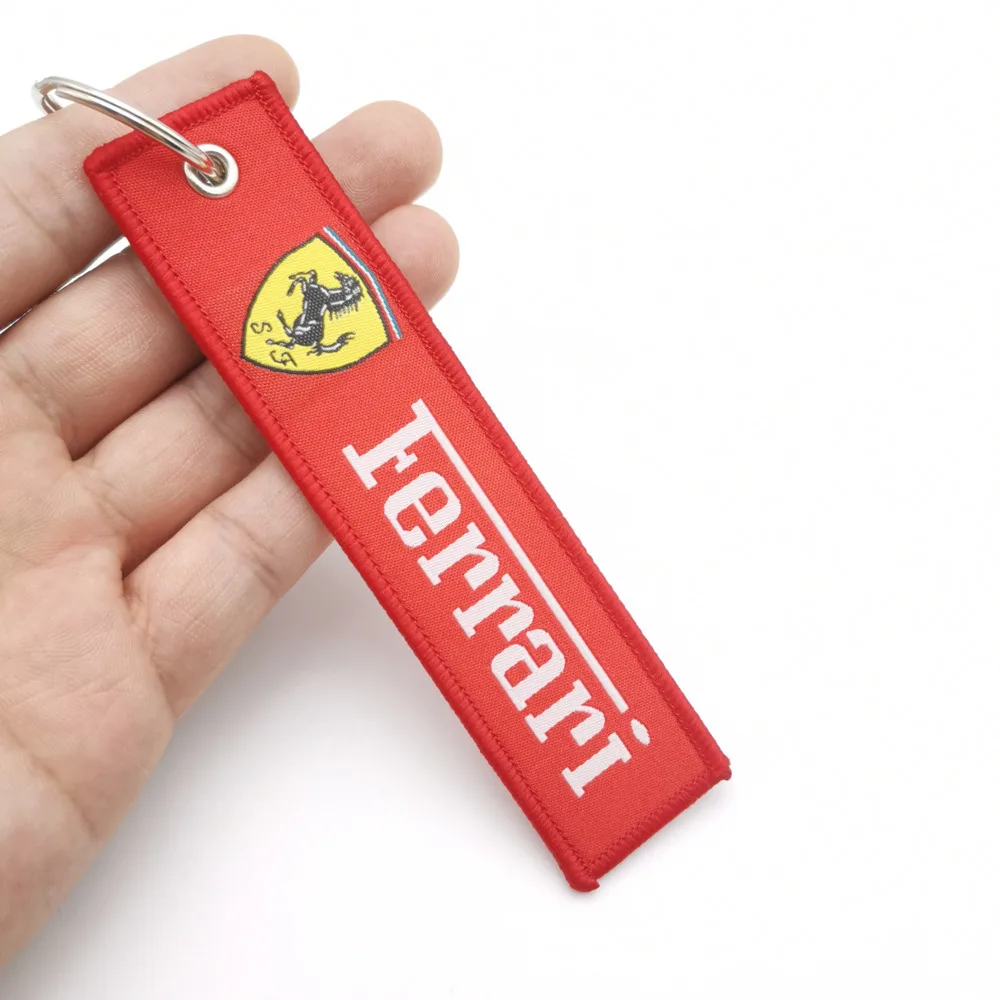 Новинка Стайлинг автомобиля брелок автомобильные аксессуары для Ferrari Длинная