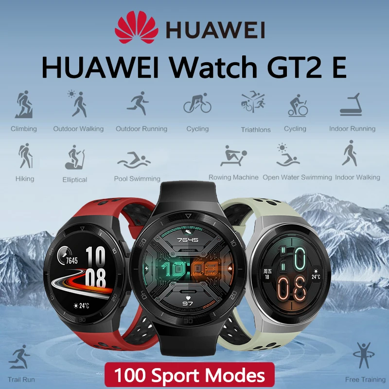 

NewArrival HUAWEI WATCH GT 2e 1.39" AMOLED 5ATM Smart Watch 2 Weeks Long Standby Sport Watch GT Lite Original NFC100 Sport