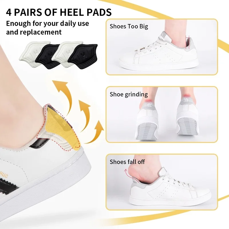 Women Insoles for Sport Running Shoes Adjust Size Heel Liner Grips Protector Sticker Pain Relief Patch Foot Care Inserts Insole