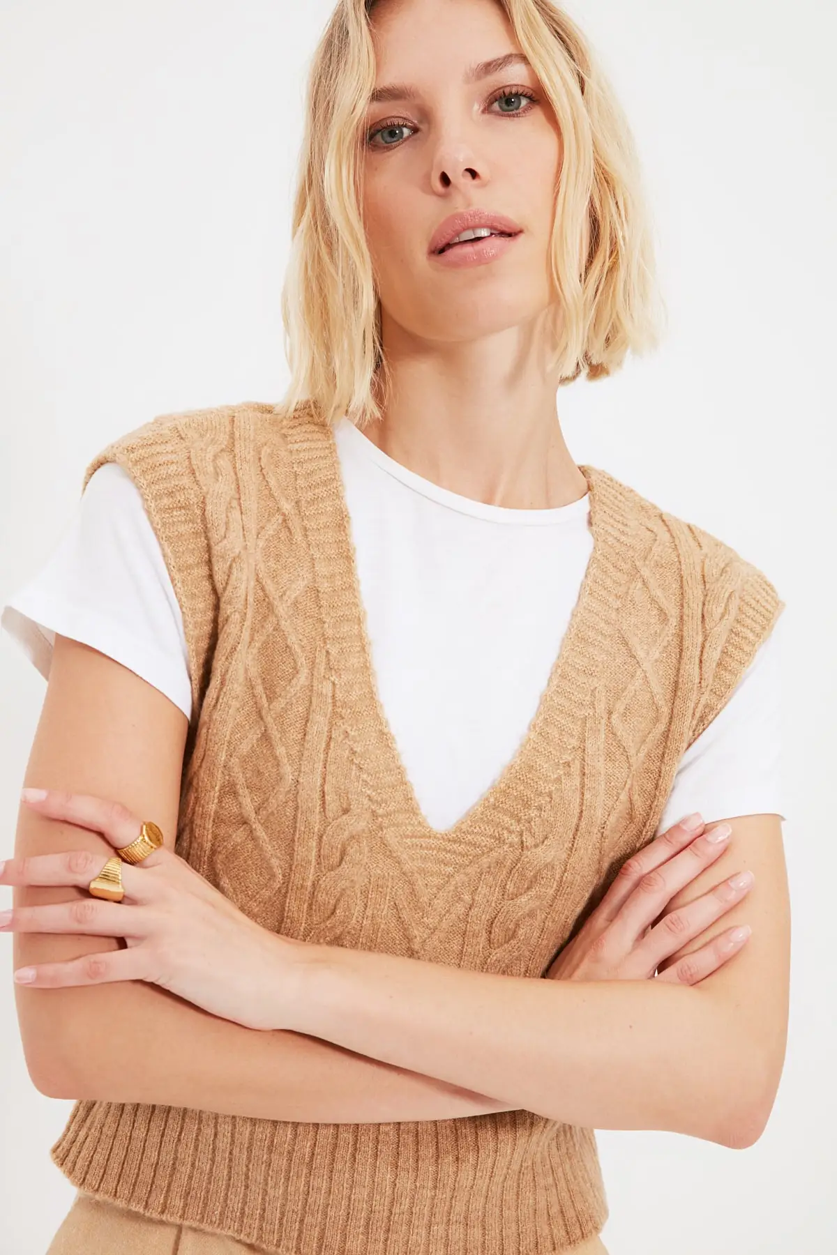 

Trendyol V Collar Knitwear Jumper TWOAW22BZ0057