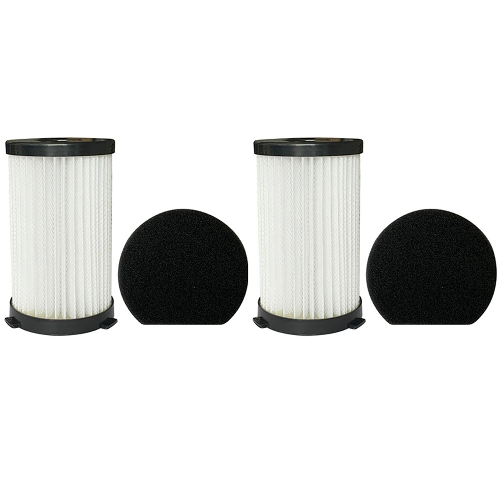 

2X Washable Hepa Filter And Sponge Replacement Kit For Moosoo D600 D601 Corded Stick Vacuum Cleaner Spare Accessories