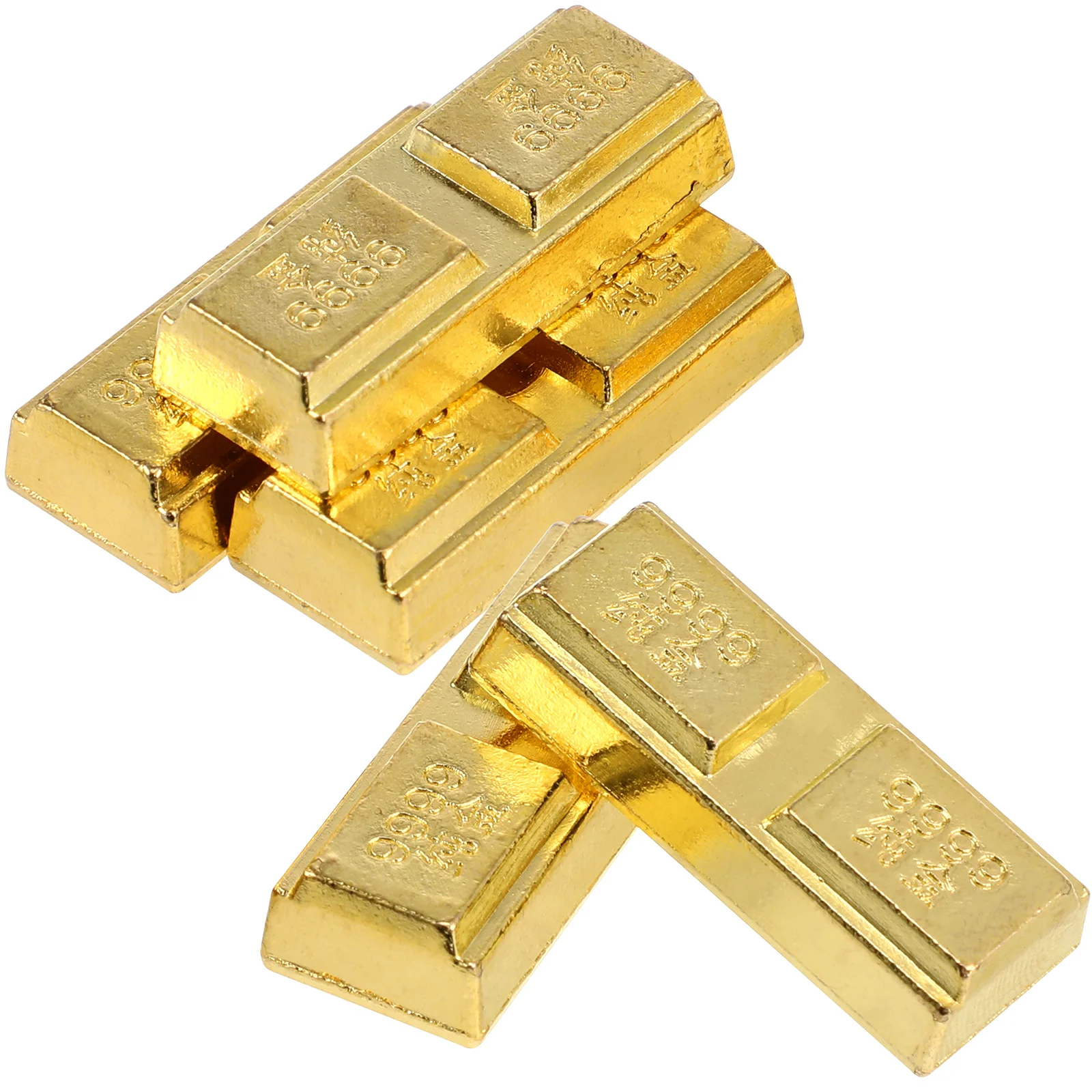 5 шт. золотой кирпичный орнамент для рабочего стола слиток декор декоративное