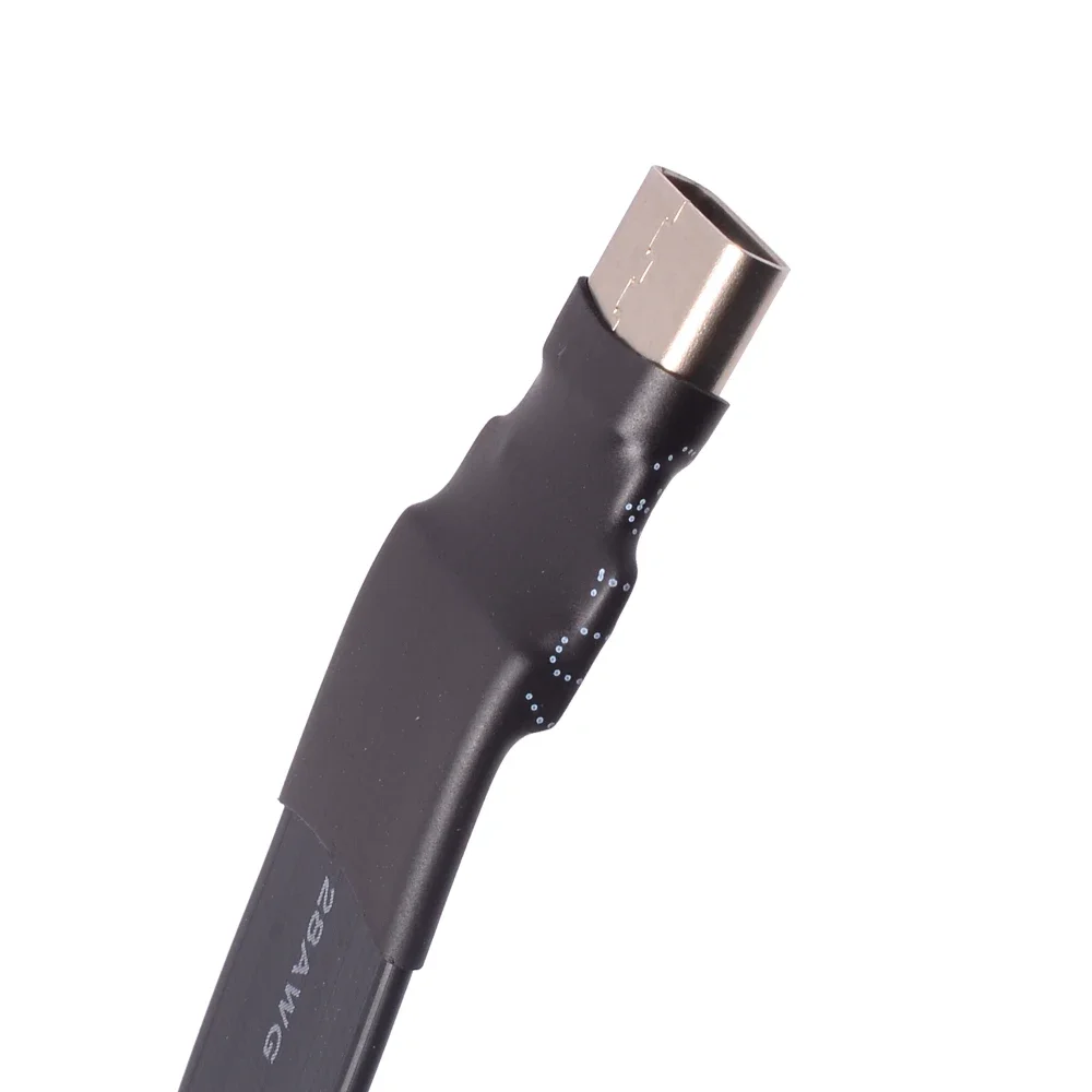 ADT 20 Гбитс USB3.2 Gen2 Тип C к плоскому удлинительному кабелю Type-C 90 локоть USB-C Мужской Женский OTG Data FPC FPV Шнур для аэрофотосъемки (art.: 3920d0034fffe) - 3920d0034fffe