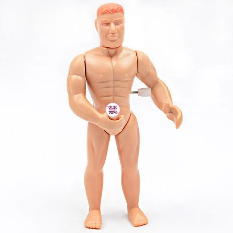 Hand-assembled bachelor party toys clockwork funny holiday toys props toys party M1W6