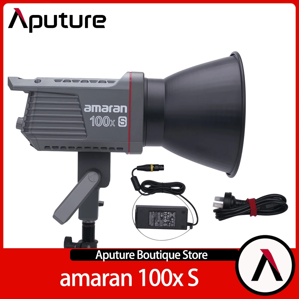

Aputure Amaran 100x S 100W 2700K-6500K двухцветная зеркальная видеокарта для фотосъемки с креплением Bowens CRI 95 + TLCI 97 +