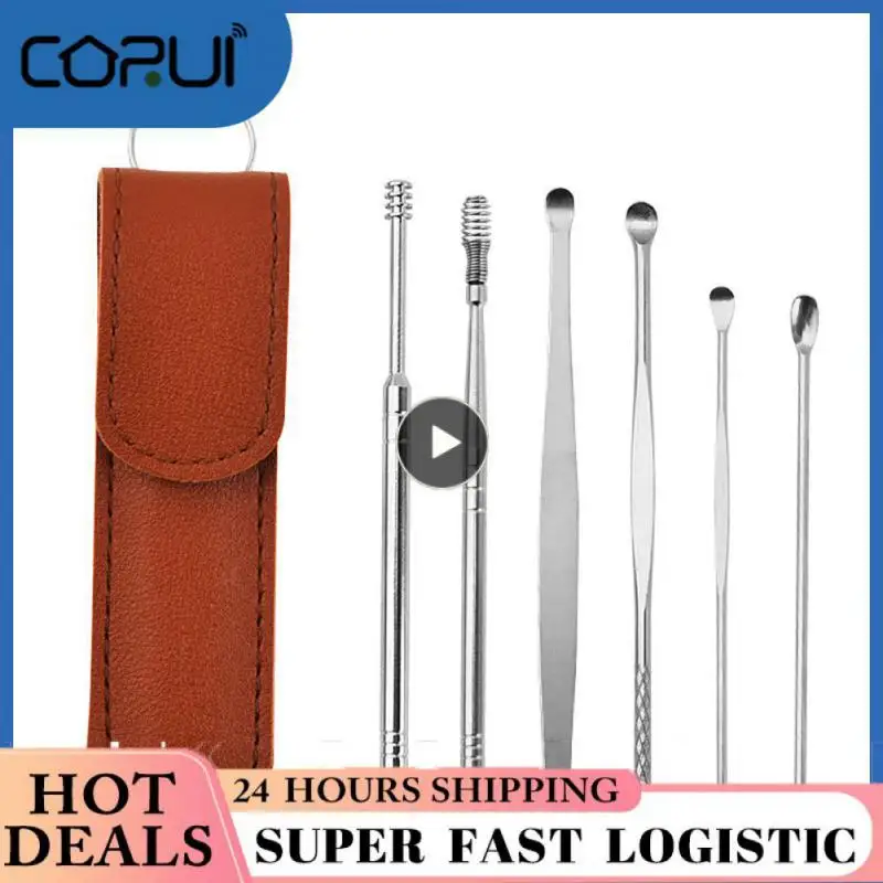 Инструмент Youpin для чистки ушей из нержавеющей стали, бернакидка для ...