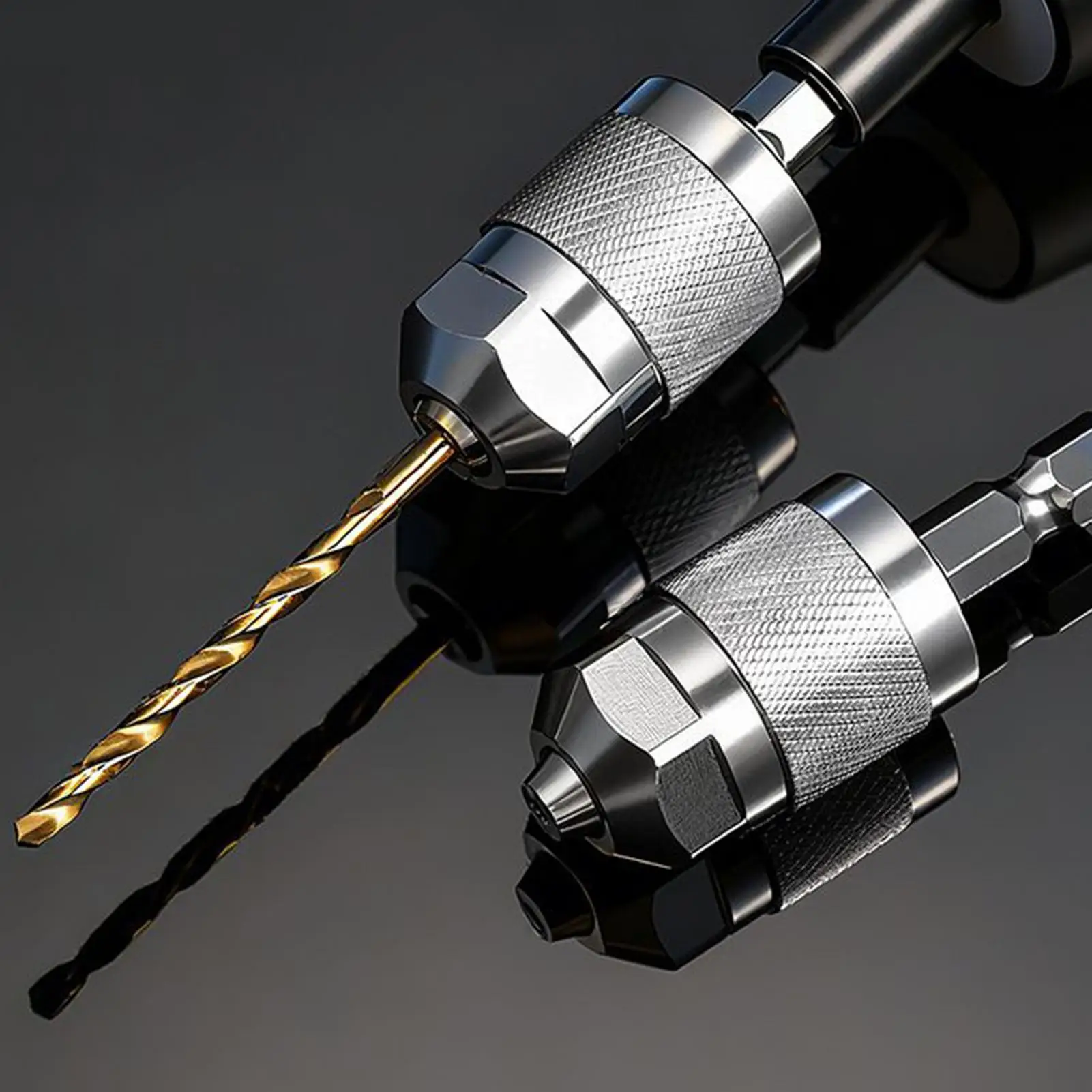 

Адаптер сверлильного патрона Быстросменный пневматический сверлильный патрон 3-кулачковый шестигранный патрон Профессиональный преобразователь с шестигранным хвостовиком для деревообработки