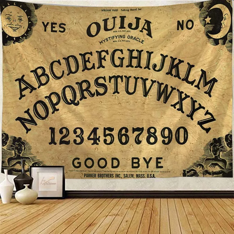 Спиртовая доска Ouija 666 кошачий Настенный декор для комнаты эстетический