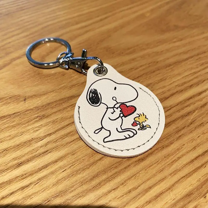 Новинка защитный чехол для карт доступа с сенсором Snoopy милый брелок ключей