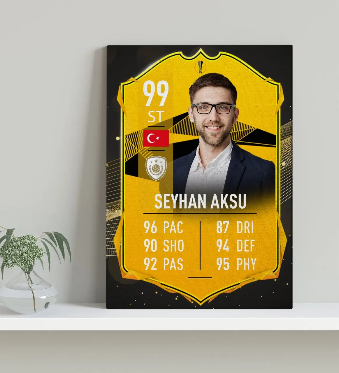 

Personalized Canvas Table Football Player Card 30x50cm-14