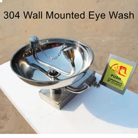 304 stainless steel portable desktop emergency wall mounted eye wash yx bg a