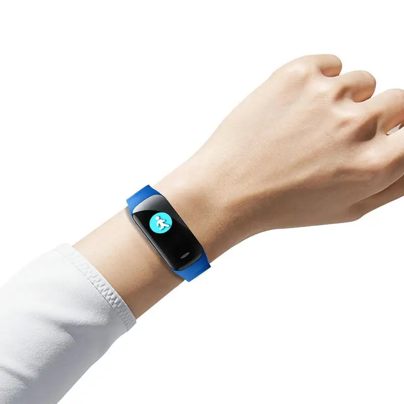 

C1plus Smart Watch For Men Women Sports Bracelet Wristband Pedometer Blood Pressure Heart Monitoring Multifunctional Sports
