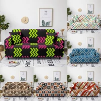 colorful sofa cover living room geometry abstract fabric elastic couch colorful cover all inclusive sectional sofas slipcover