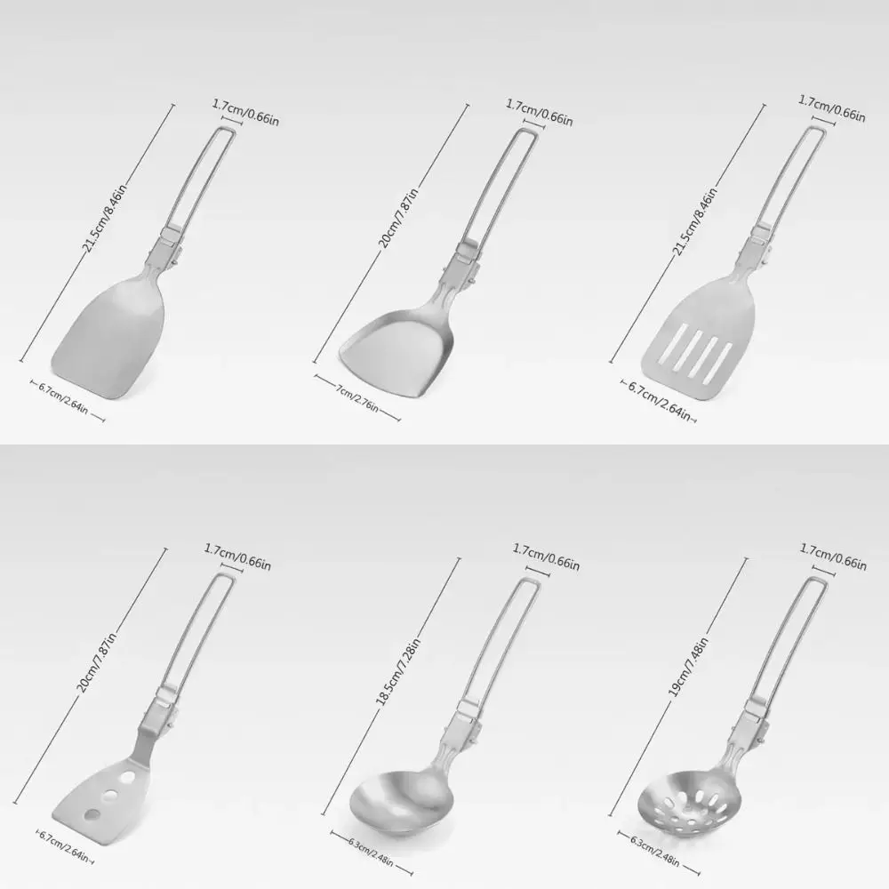 Портативная уличная посуда для кемпинга многофункциональная Складная лопата