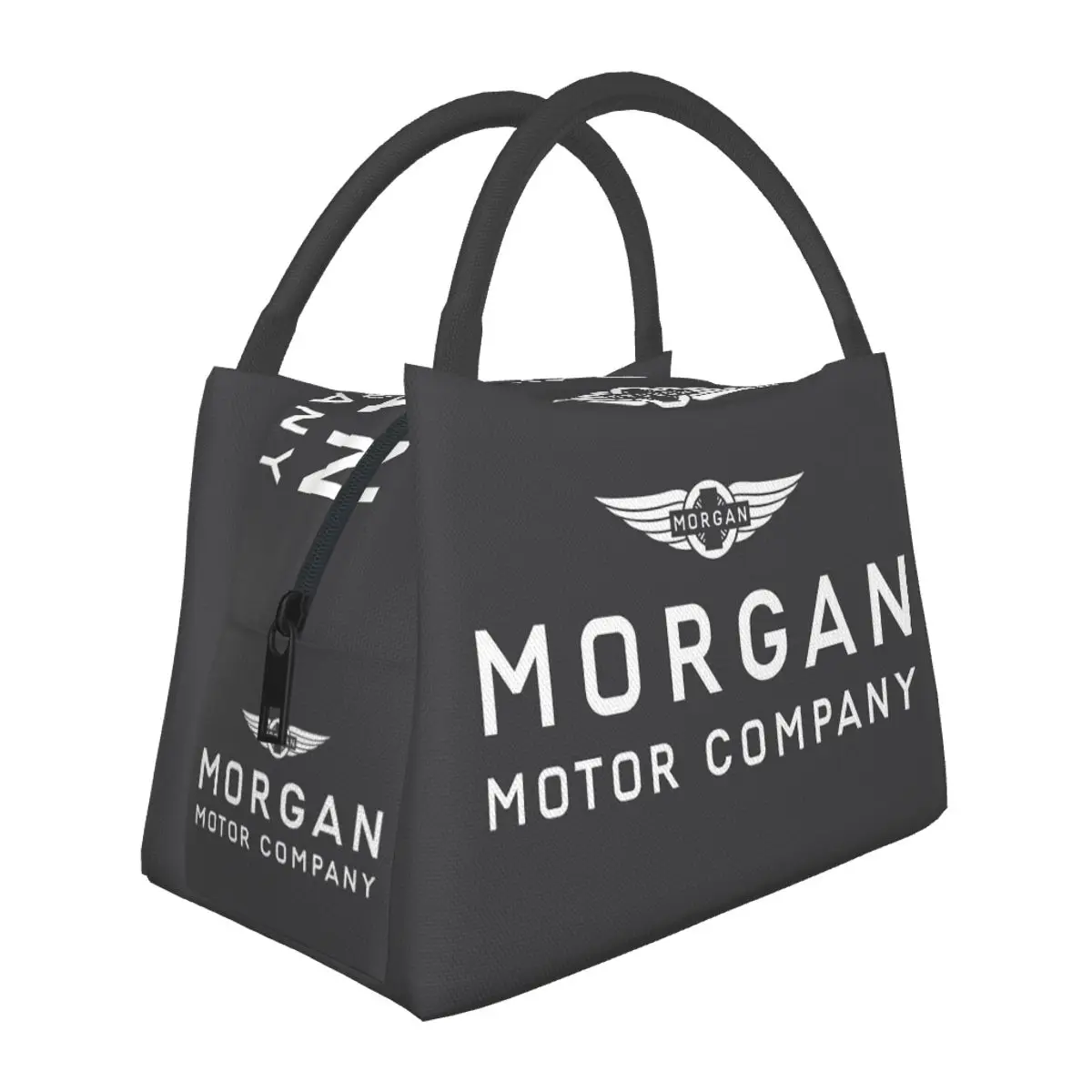 Фото Изолированная сумка для обеда от компании Morgan Motor Car Company для женщин, контейнеры для хранения еды, портативный контейнер-холодильник, термосумка для обеда №1