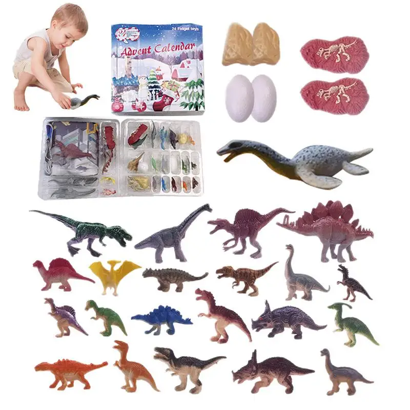 

Advent Calendar Dinosaur Dino Countdown Calendar Daily Surprise Gifts Stimulates The Development Of The Visual Senses Clear