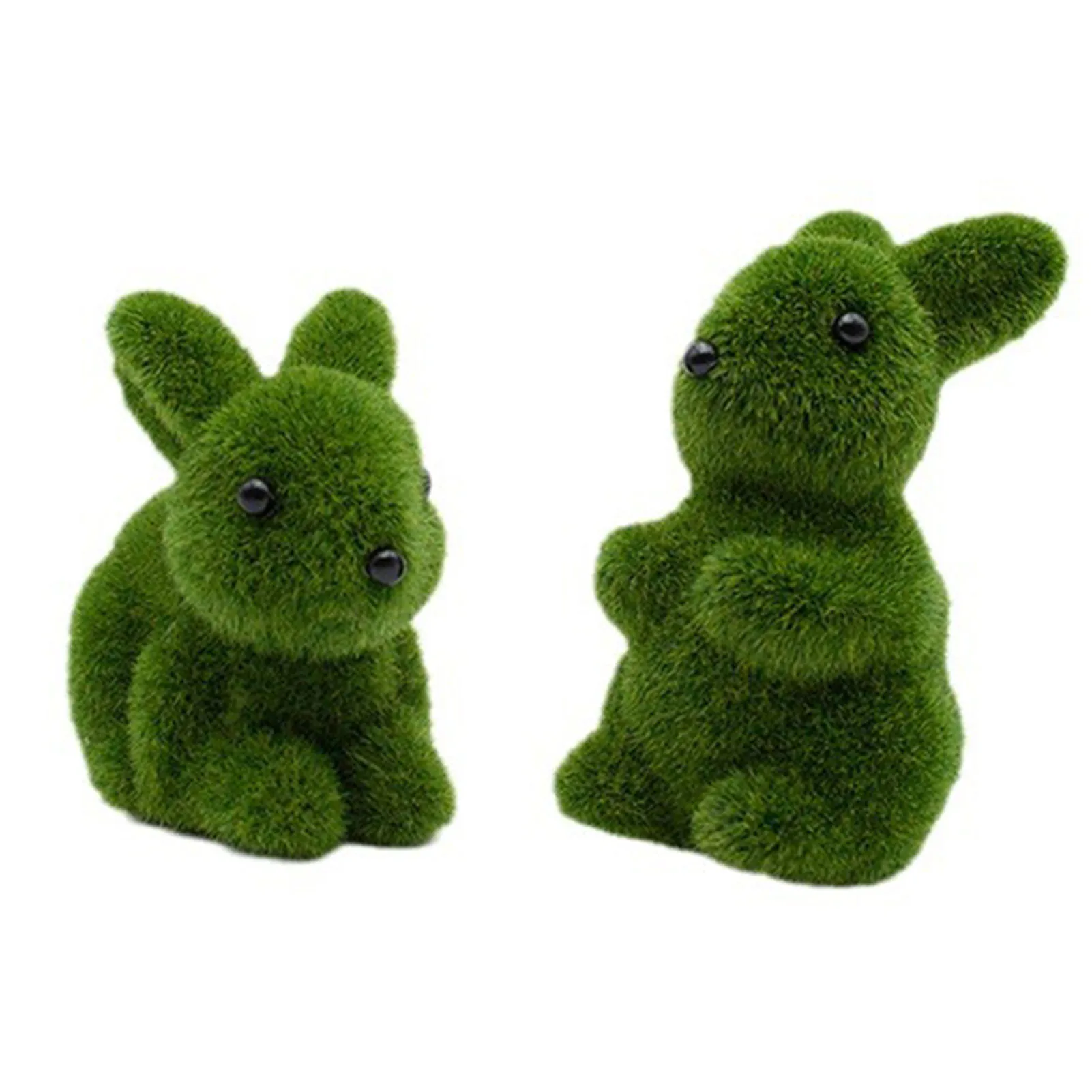 Полимерный кролик Mossy игрушка в виде животного милый ручной работы с